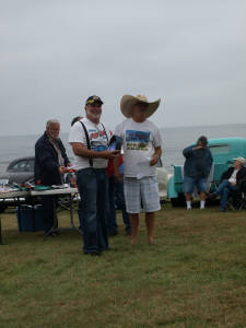 Best Wagon - Barney Pierce 57 Ford - Sponsored by Judith's Kitchen, Yachats, OR.